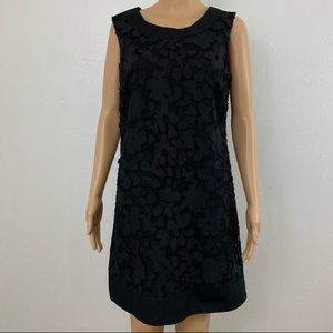 Lily Floral Lace Layered Shift Sleeveless Dress